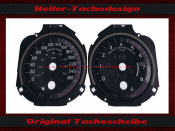 Speedometer dial Ford Mustang 2015 up to 300 km h