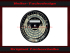 Traktormeter Speedometer Disc for Eicher 3007 3008 3009 3010 3011 3012 3015 3016 Fast Gear