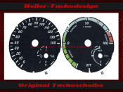 Speedometer dial Mercedes B-Class Electric Drive MPH to KMH