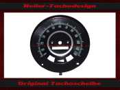 Speedometer Sticker Chevrolet Camaro 1967 120 Mph to 190 Kmh