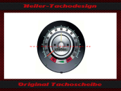 Speedometer Sticker Chevrolet Camaro 1967 120 Mph to 190 Kmh