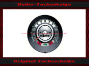 Tacho Aufkleber Chevrolet Camaro 1967 120 Mph zu 190 Kmh