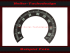 Speedometer Sticker for Chevrolet Camaro 1967 120 Mph to 190 Kmh