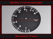 Drehzahlmesser Zifferblatt für Porsche 911 bis 8000...