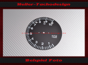 Tachometer Disc for Porsche 911 to 10000 RPM 5 Clock...