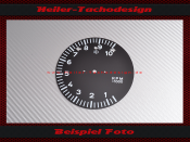 Drehzahlmesser Zifferblatt für Porsche 911 912 914...