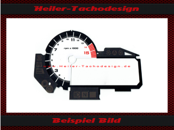 Tachoscheibe für BMW S1000 RR Modell 2010