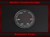 Speedometer Glass Scale Veigel 0 to 100 kmh Ø58 mm - 2