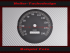 Tachoscheibe für Harley Davidson Softail Late 1998 EVO FXSTB Ø100 Mph zu Kmh
