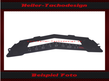 Tachoscheibe für Drehzahlmesser Scheibe Kawasaki Z1000 2014 - 2016