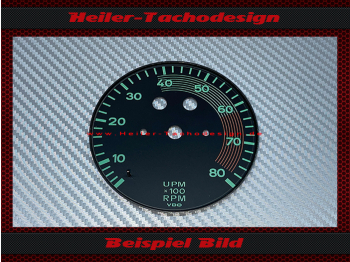 Tachometer for Porsche 356 - 5