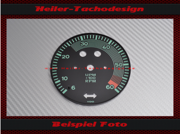 Tachometer for Porsche 356 - 6