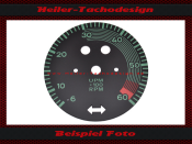 Tachometer for Porsche 356 - 7