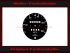 Speedometer Disc for Porsche 911 SC 1978 Mph to Kmh to 300 Kmh