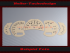 Speedometer Discs for Porsche 911 996 GT3 Facelift 227 Mph to 400 Kmh