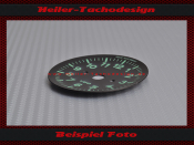 Dial Clock for Porsche 356 Reset in the Middle