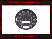 Speedometer Sticker for Pontiac LeMans 1970 140 Mph to...