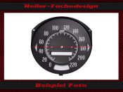 Speedometer Sticker for Pontiac LeMans 1970 140 Mph to 220 Kmh