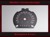 Speedometer Disc for Ford Mondeo MK5 160 Mph to 260 Kmh