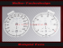 Speedometer Discs for Mercedes R171 SLK 280 Model 2008 160 Mph to 260 Kmh