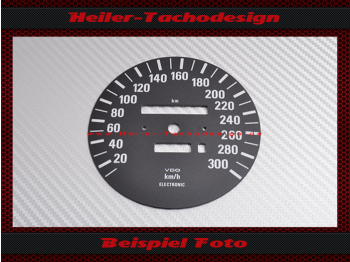 Tachoscheibe für BMW E30 300 Kmh