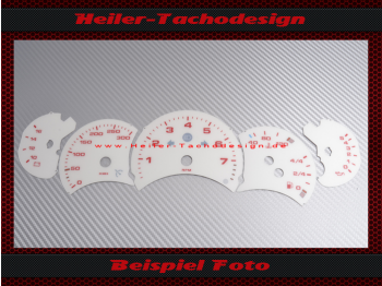 Speedometer Discs for Porsche 911 996 before Facelift Switch 300 Kmh