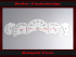Speedometer Discs for Porsche 911 996 before Facelift Switch 300 Kmh