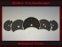 Speedometer Discs for Porsche 911 996 before Facelift Switch 300 Kmh