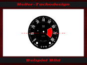Tachometer Sunbeam Alpine Series 2 Jaeger Ø Modified 92 mm