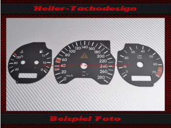 Tachoscheiben für Mercedes W208 W210 E Klasse S210 AMG