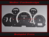 Tachoscheibe für Nissan 350Z 350 Z 1NA286 Modell 2007