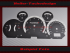 Tachoscheibe für Nissan 350Z 350 Z 1NA286 Modell 2007