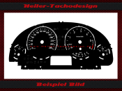 Tachoscheibe für BMW 428iX Display Mittig 2014 Mph zu Kmh