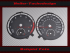 Tachoscheibe für VW Golf 7R VII R Mph zu Kmh