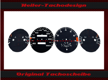 Speedometer Discs for Porsche 968 300 Kmh from 1978