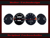 Set Tachoscheiben für Porsche 968 300 Kmh ab 1978