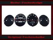 Tachoscheiben Satz Porsche 968 260 Kmh ab 1978