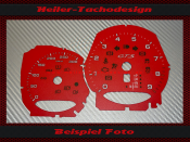 Speedometer Discs for Porsche Boxster 981 Cayman 718 GTS 300 Kmh 9000 RPM