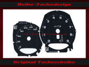 Speedometer Discs for Porsche Boxster 981 Cayman 718 GTS 300 Kmh 9000 RPM