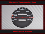 Speedometer Disc for Porsche 928 160 Mph to 270 Kmh from...
