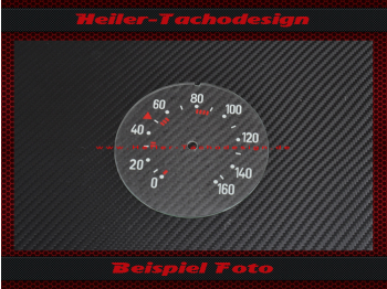 Speedometer Glass DDR IFA Wartburg 311 160 Kmh