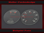 Tacho Glas DDR IFA Wartburg 311 Tacho und oder Temp / Tank