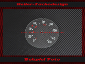 Tacho glass DDR IFA Wartburg 311 Speedometer and or Temp...