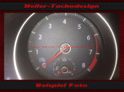 Tachoscheibe für VW Golf 7 VII GTI Mph zu Kmh