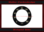 Speedometer Sticker for Mercedes Benz Ponton 219 W120...