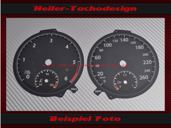 Speedometer Disc for VW Golf 7 VII 2014 2015 Diesel Mph to Kmh