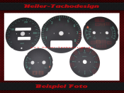 Speedometer Discs for Porsche 911 964 993 RUF Optik 360 Kmh