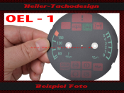Speedometer Discs for Porsche 911 964 993 RUF Optik 360 Kmh