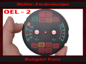 Speedometer Discs for Porsche 911 964 993 RUF Optik 360 Kmh