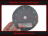 Speedometer Discs for Porsche 911 964 993 RUF Optik 360 Kmh